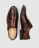 Double monk Klassiker - Braun