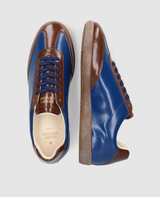 Indoor Sneaker - Braun/Blau