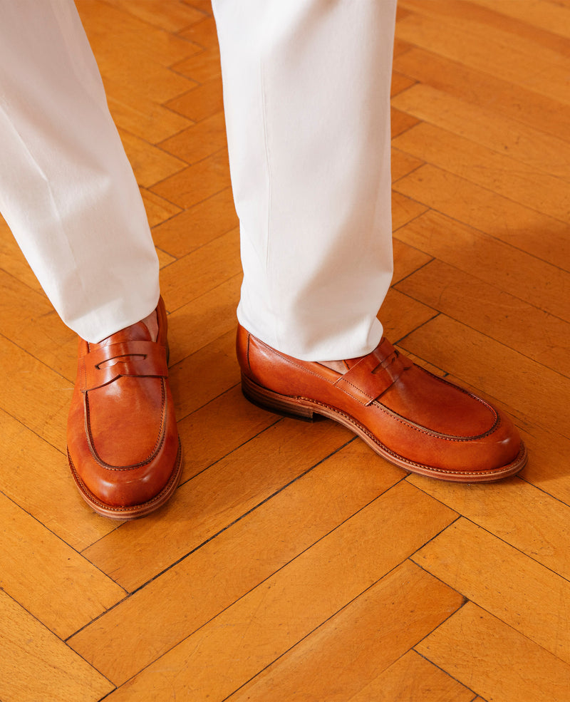 Edle Penny Loafer von Heinrich Dinkelacker Shoepassion