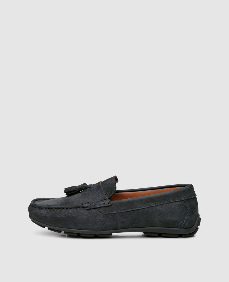 Shoepassion Feiner Herren-Mokassin aus geprägtem Nubuk Shoepassion