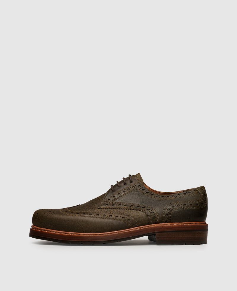 Shoepassion Full-Brogue Derby Herrenschuhe Dinkelacker bei Shoepassion