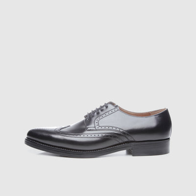 Brogues Herrenschuhe mit Lochverzierung