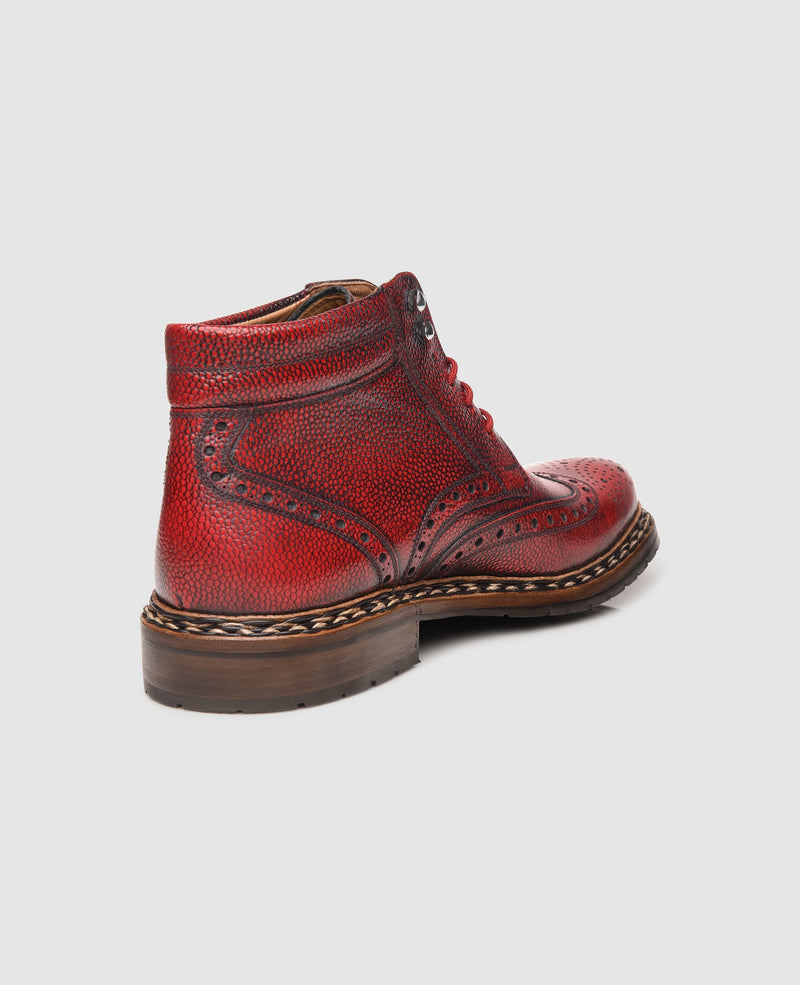 Buda Full-Brogue AG - Rot