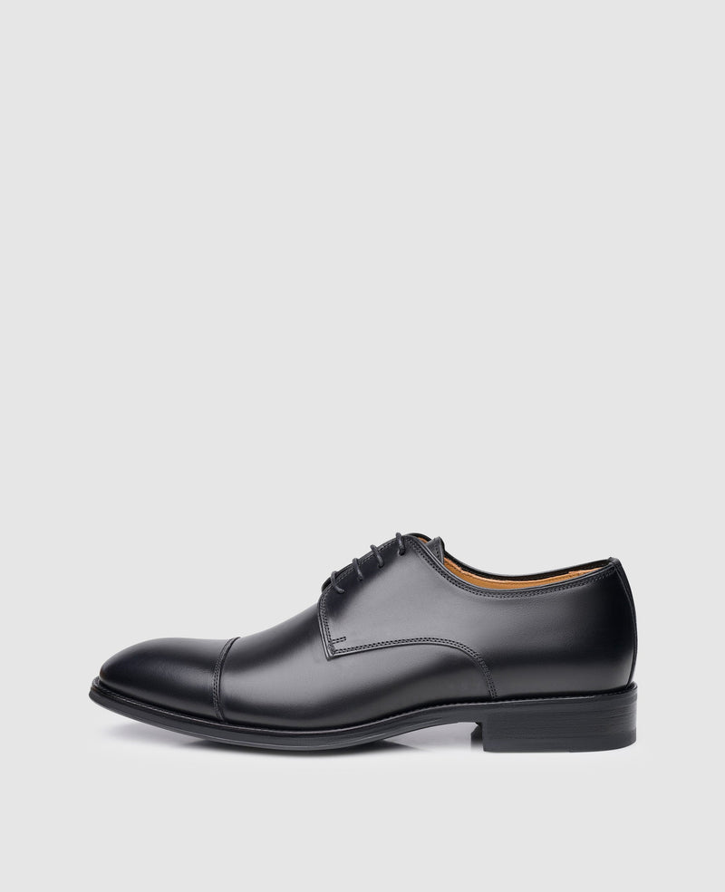 Shoepassion Handgefertigter Captoe Derby Herrenschuh Comfort Line Shoepassion