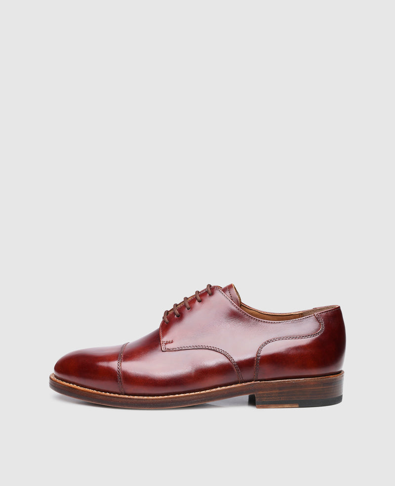 Shoepassion Heinrich Dinkelacker Captoe Derby aus Toscana Calf Shoepassion