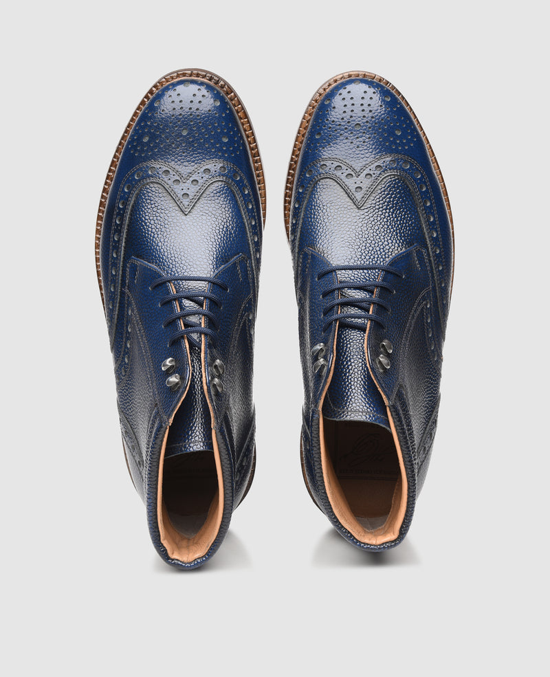 Janosh K Full-Brogue AG - Blau
