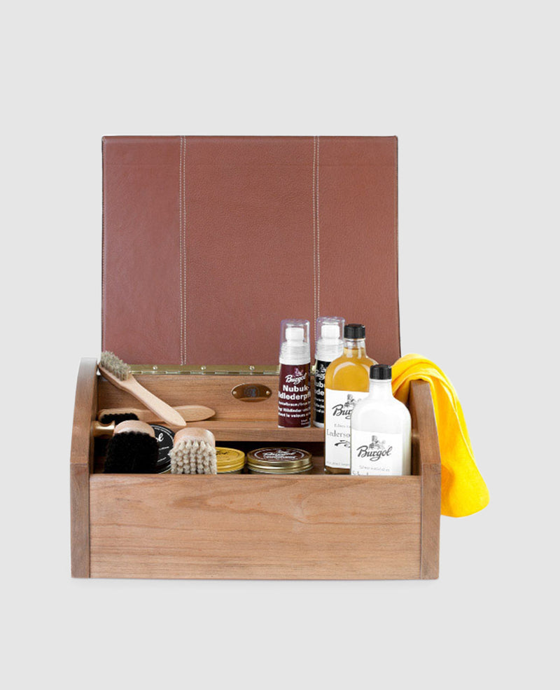 Schuhpflegebox schoko - Schoko