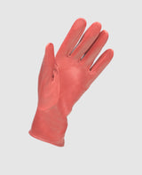 Handschuhe mit Druckknopf - Bordeaux