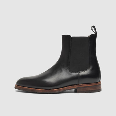 Schwarze Herren-Stiefeletten