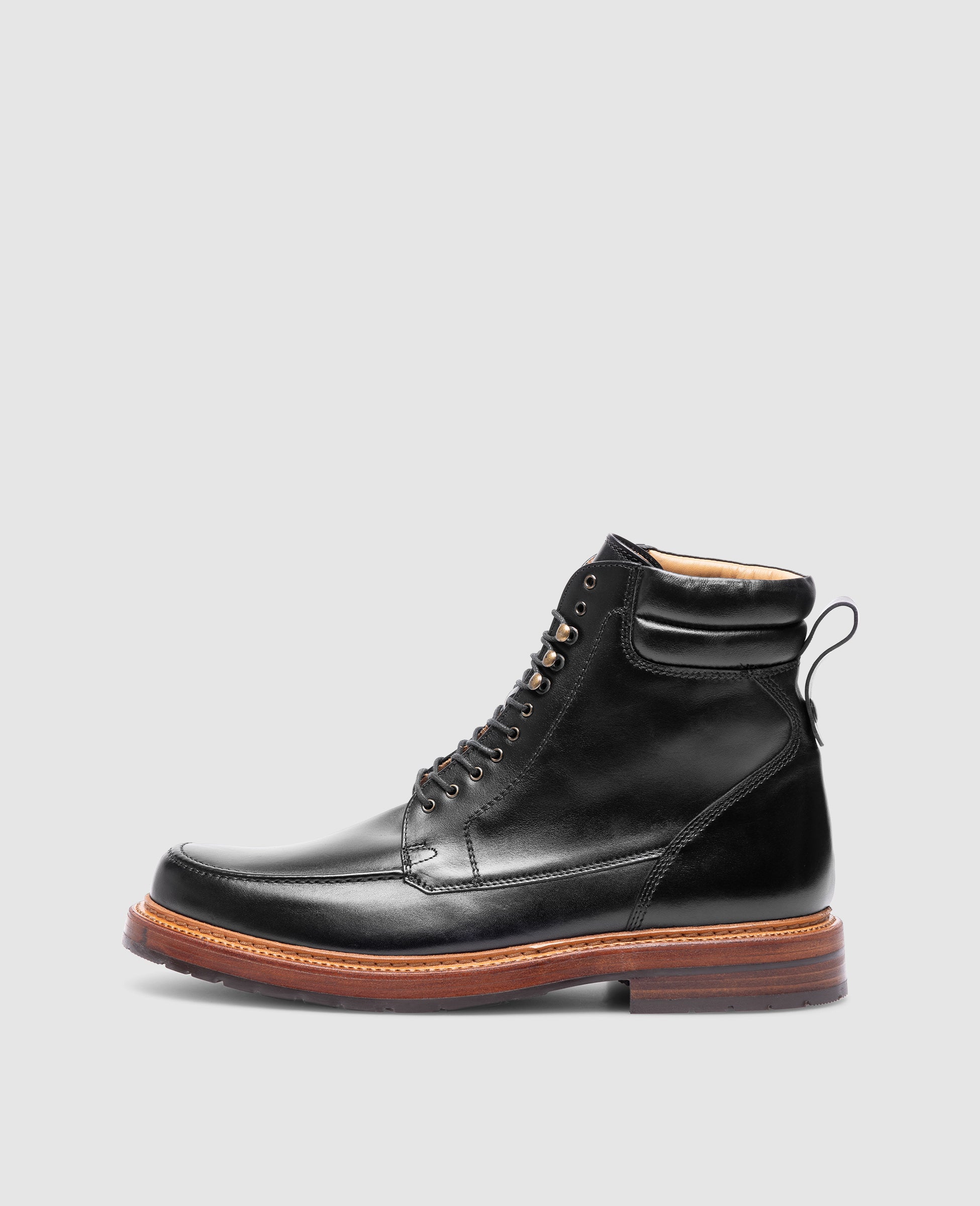 Rio Plain BC Norweger-Schuh in Schwarz | Heinrich Dinkelacker | Shoepassion