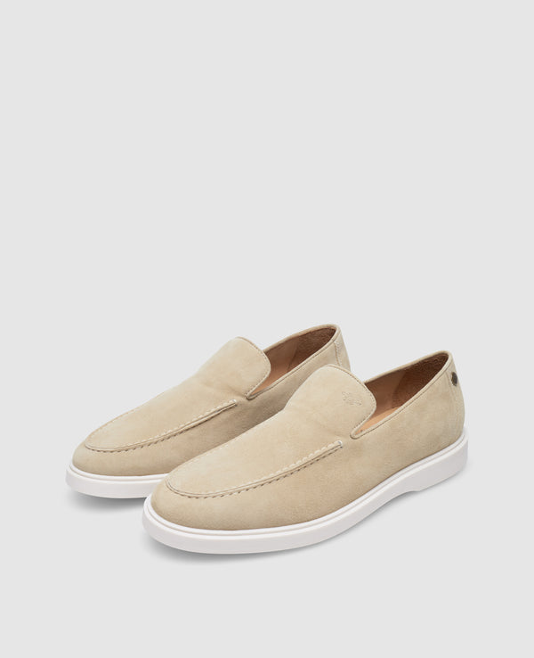 Genua Plain Loafer V - Beige