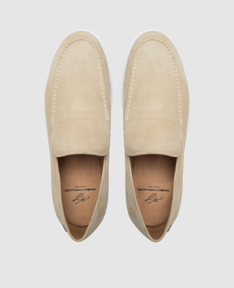 Genua Plain Loafer V - Beige