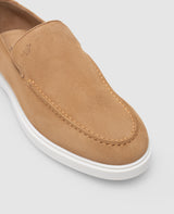 Genua Plain Loafer V - Hellbraun