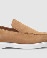 Genua Plain Loafer V - Hellbraun