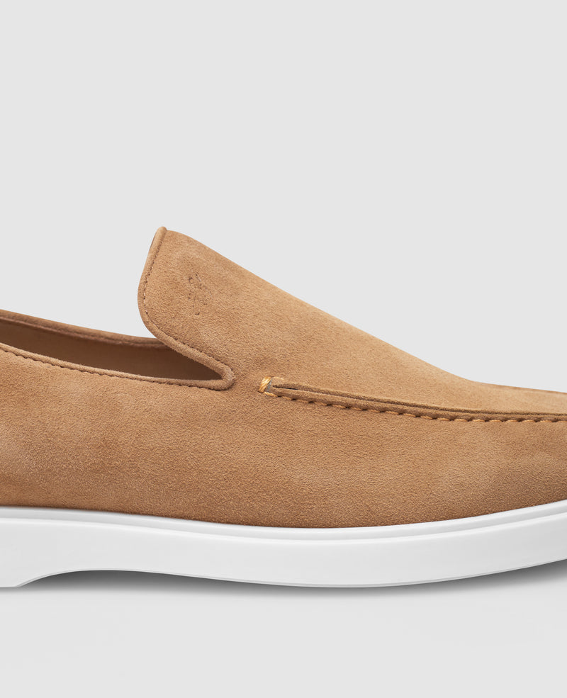 Genua Plain Loafer V - Hellbraun