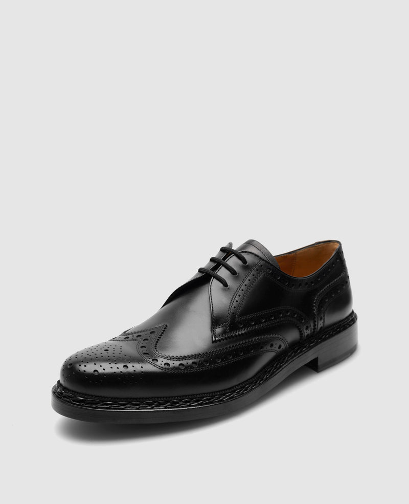 Buda Full-Brogue BC Schwarz