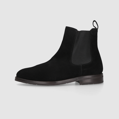 Schwarze Herren-Stiefeletten