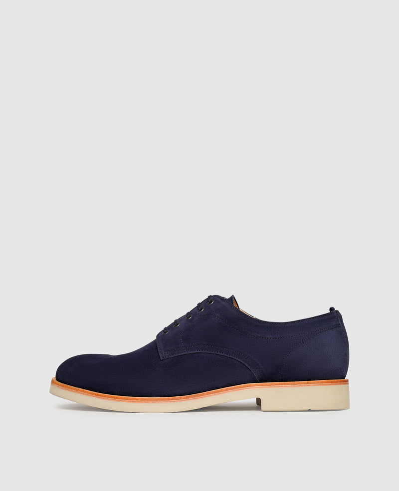Shoepassion Ben PD Derby in Navy - Henry Stevens Shoepassion