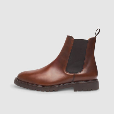 Leder-Stiefeletten für Herren