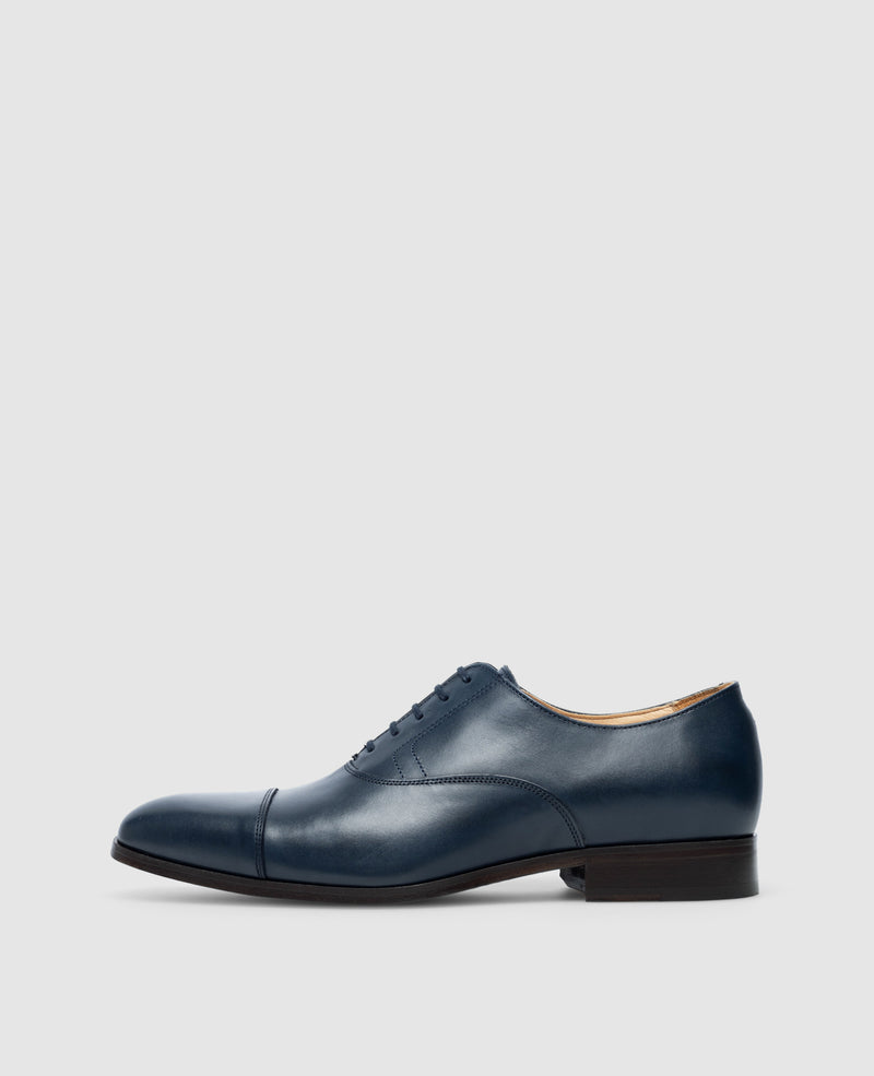 Shoepassion Klassische Captoe Oxford Herrenschuhe aus edlem Glattleder Shoepassion