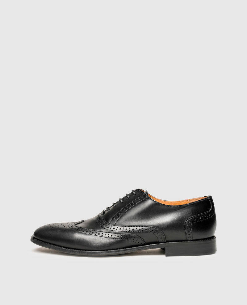Shoepassion Flexibler Full-Brogue Oxford aus Glattleder Henry Stevens Shoepassion