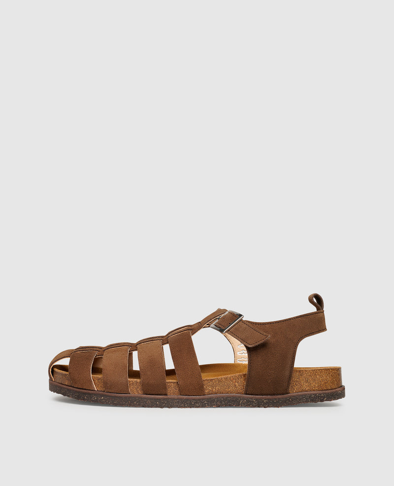 Shoepassion Drew FSI Sandale in Braun - Henry Stevens Shoepassion