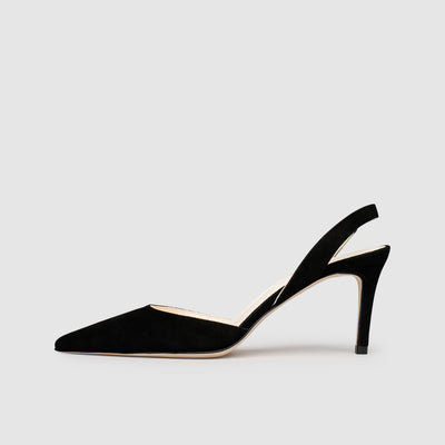 Veloursleder-Schuhe für Damen