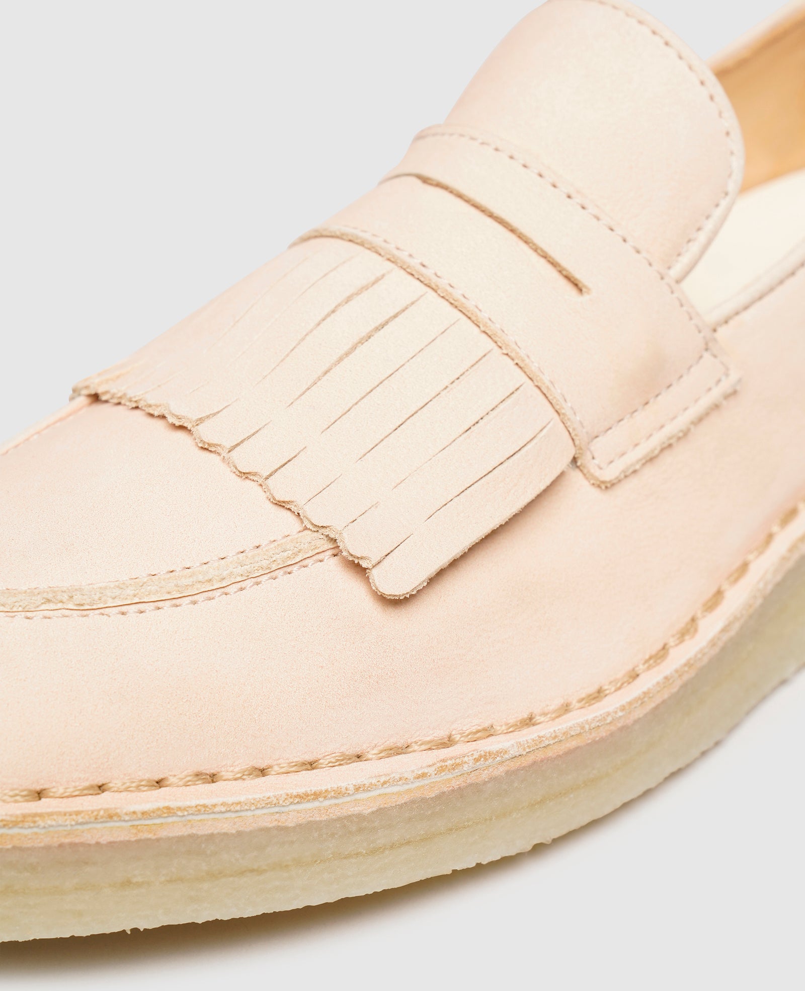 Leichte Damen Fringe Loafer mit Kreppsohle Henry Stevens