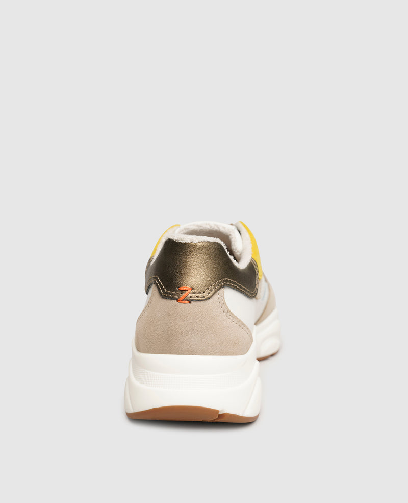 Rock - Weiß/Taupe