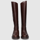 CELIA RIDING BOOT - Walnut