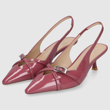 GEORGIE SLINGBACK 50 - Dusty Berry