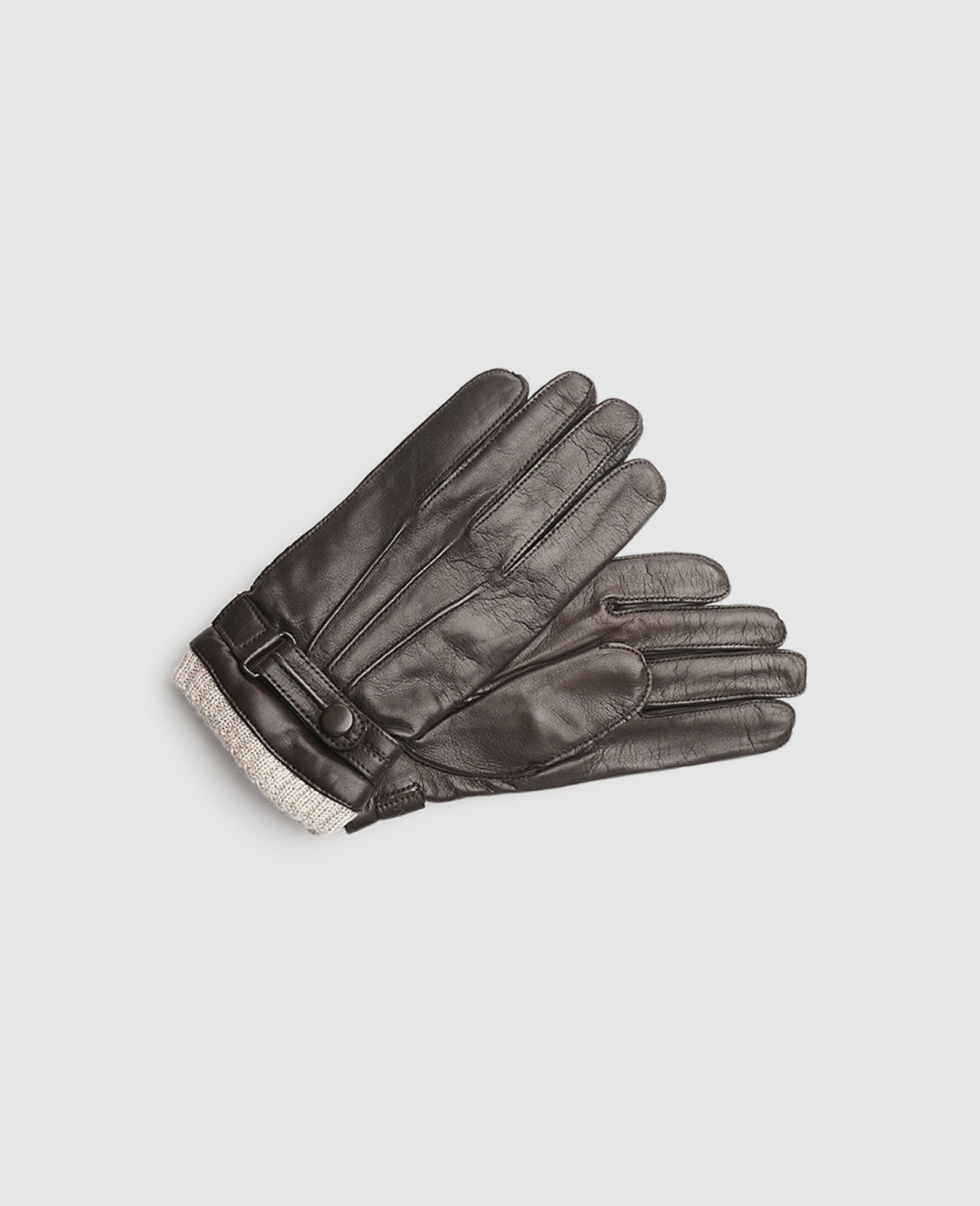 Lederhandschuhe mit Bund