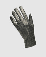 Herrenhandschuhe mit Steppung - schwarz