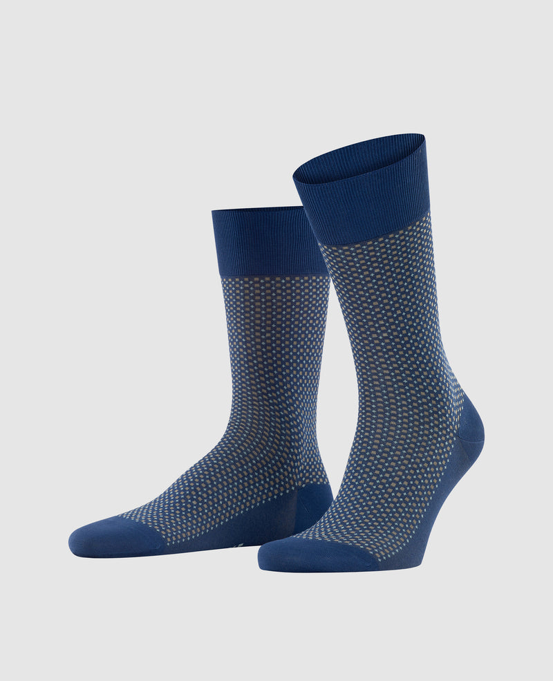 FALKE Uptown Tie Herren Socken - royal blue