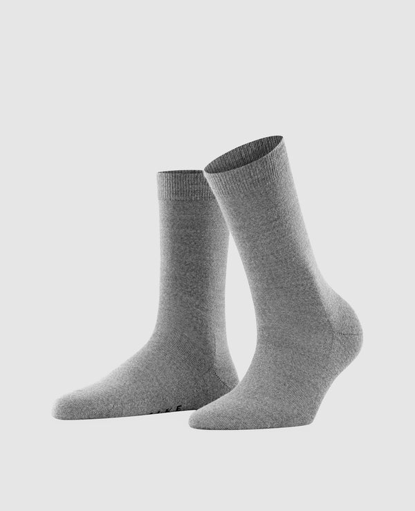 FALKE Softmerino Damen Socken - light grey mel.