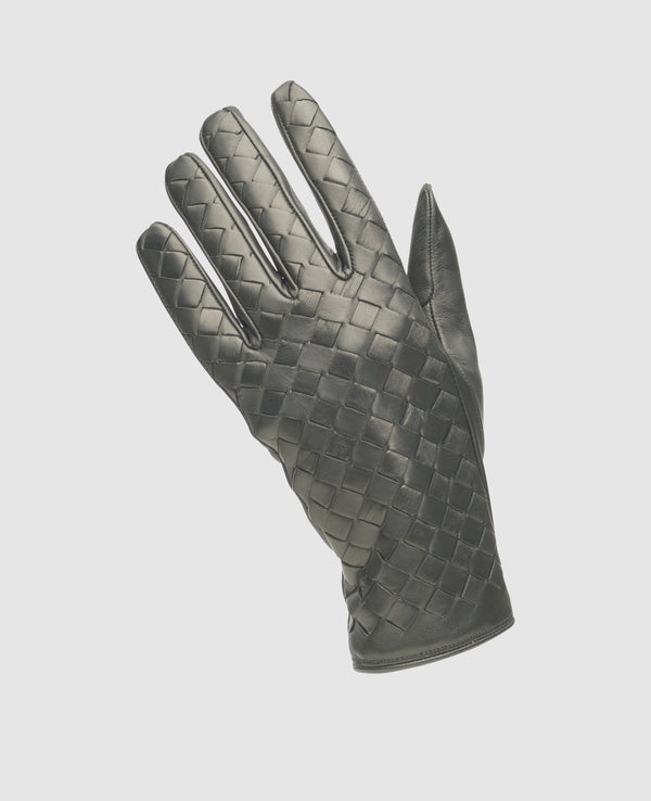 Handschuhe mit Steppung - Schwarz
